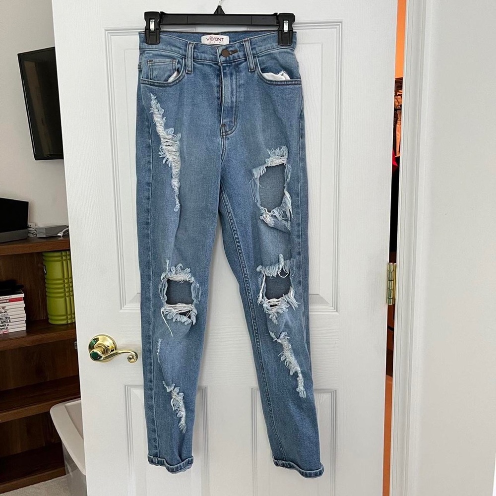 Vibrant Mom Jeans